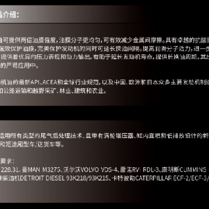 T8 15W-40 20W-50 CJ全合成柴油發動機油